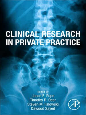 cover image of Clinical Research in Private Practice